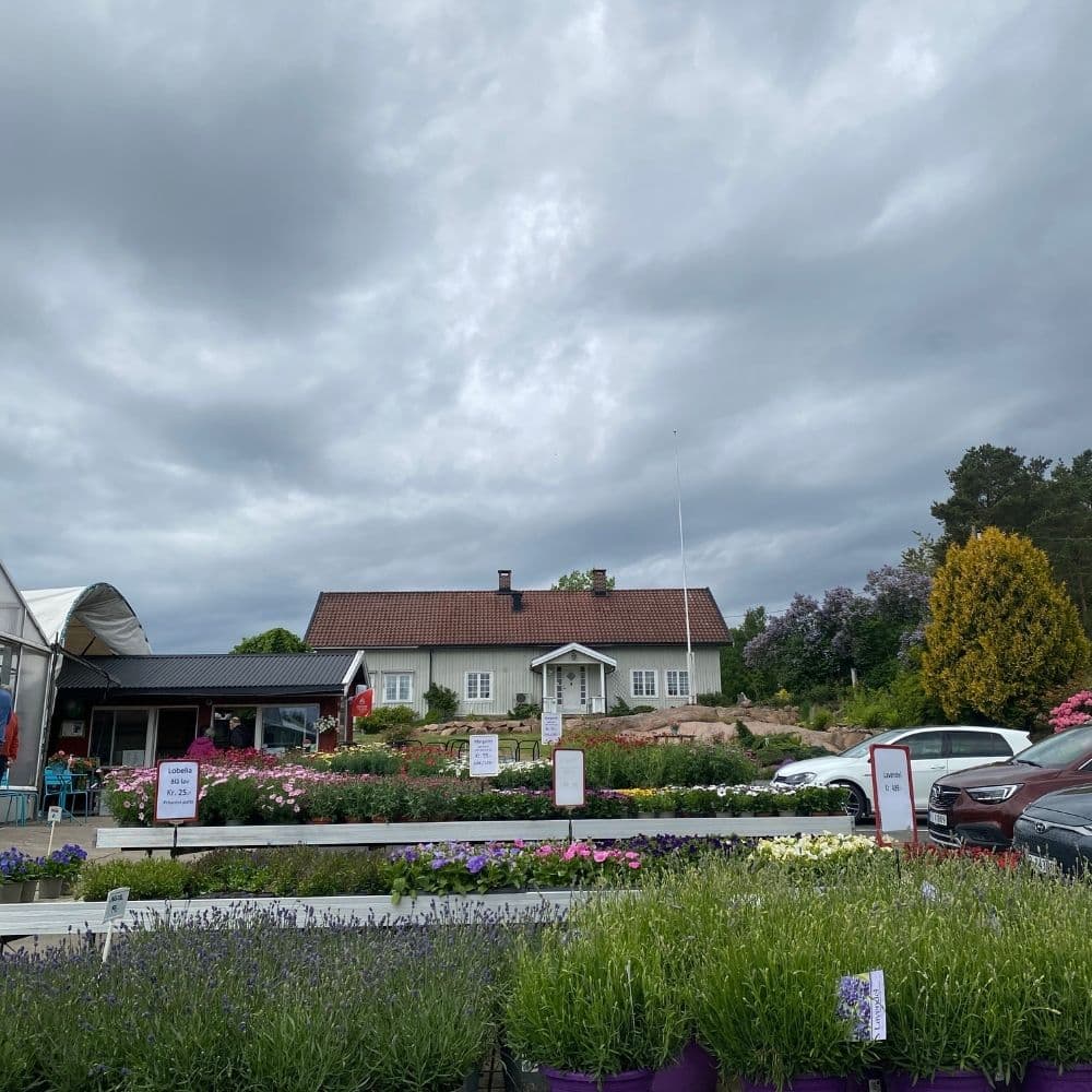 Ravnsborg Gartneri sett fra gårdsplassen